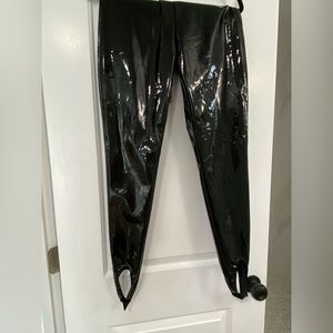 WOLFORD x Amina Muaddi latex stirrup leggings Size 40 Euro SOLD OUT